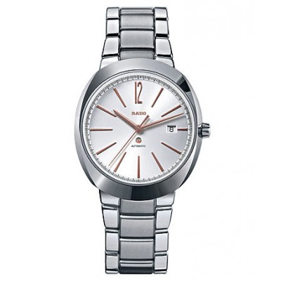 RADO WATCHES D-STAR AUTOMATIC SILVER DIAL WATCH RADO WATCHES D-STAR AUTOMATIC SILVER DIAL WATCH