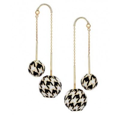 Pied De Poule earrings